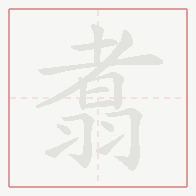 Step-by-step stroke order for 翥